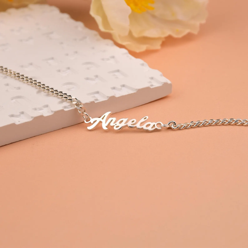Custom Name Stainless Steel Bracelet - 图片 4