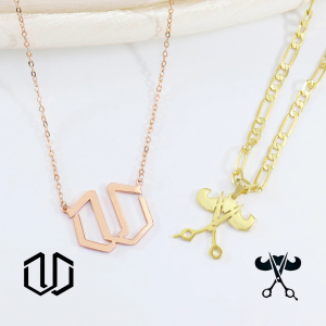 Custom Logo Stainless Steel Necklace