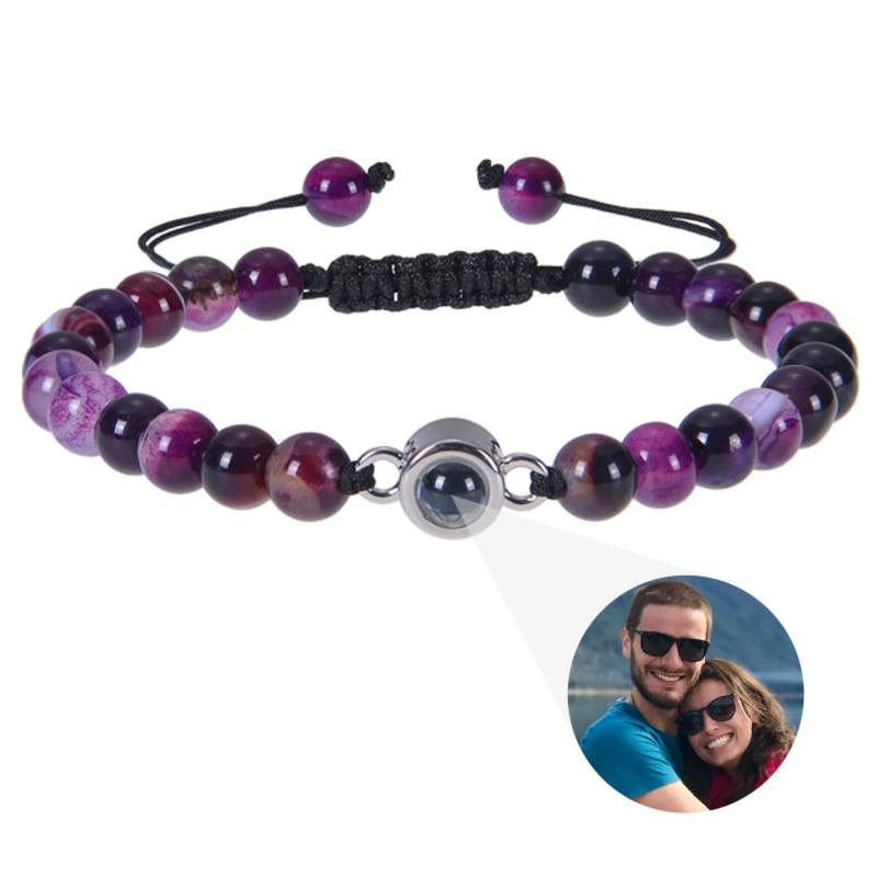 Customized photo bead bracelet - 图片 4