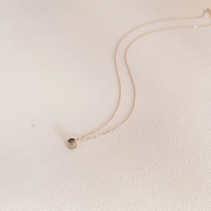Customized photo dot pendant necklace - 图片 7