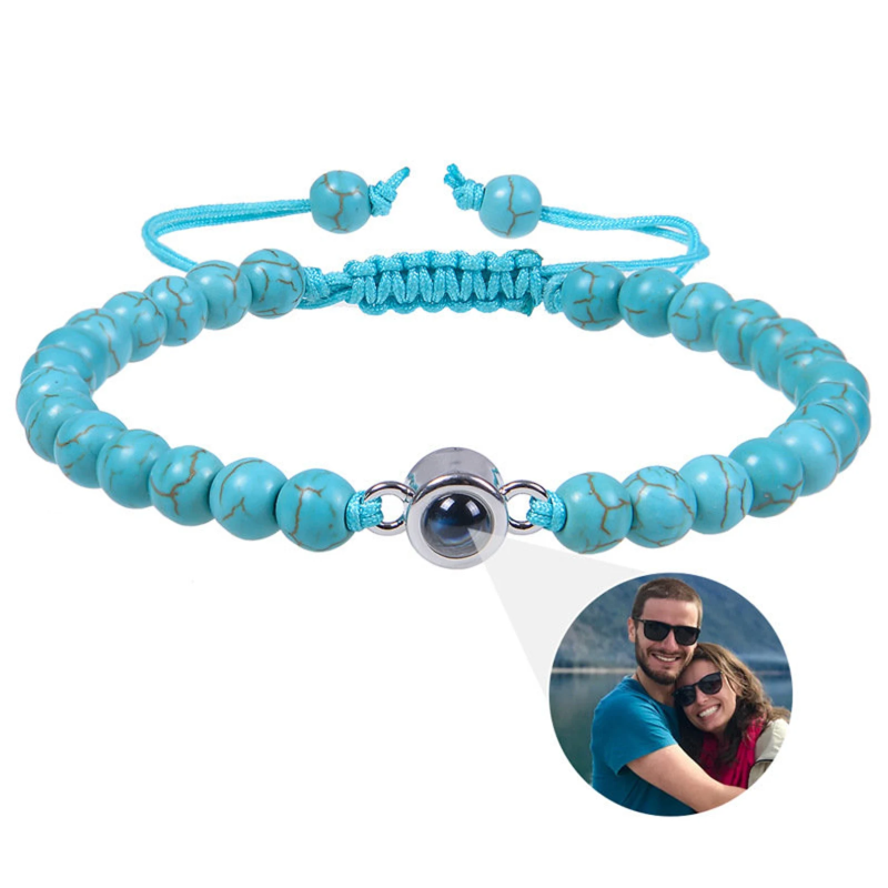 Customized photo bead bracelet - 图片 6