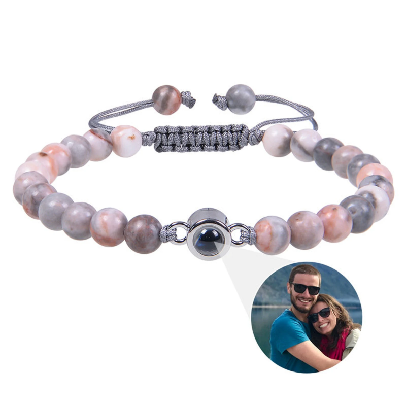 Customized photo bead bracelet - 图片 8